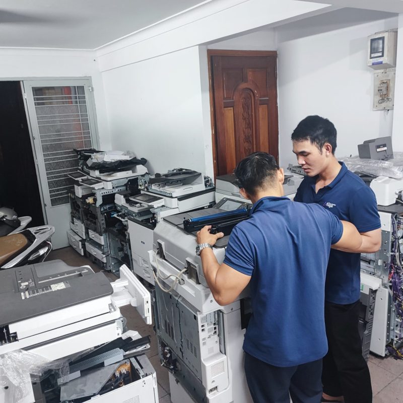 Kiểm tra kỹ thuật máy photocopy